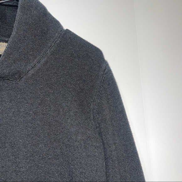 British Khaki Mens Grey Sweater Pullover {SIZE MEDIUM} - Picture 12 of 16